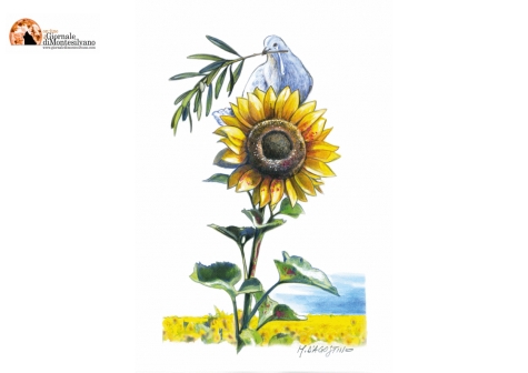 "Una lacrima per la pace"