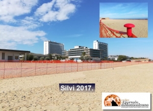 Silvi sud tratto interdetto