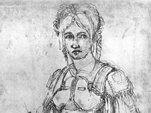 Michelangelo, nuova scoperta: un autoritratto ne svela la corporatura