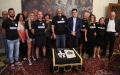 Antonio Blasioli presidente del consiglio comunale di Pe e squadra