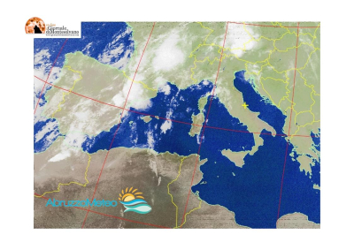 Annuvolamenti e sabbia e temperature oltre i 37 gradi