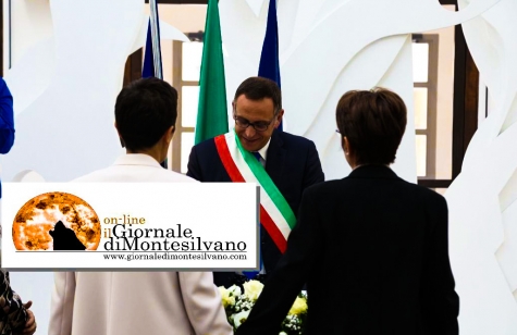 la coppia che ha celebrato l'unione civile a Pescara con Alessandrini