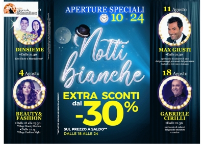 Gabriele Cirilli e Max Giusti al Città Sant’Angelo Village Outlet.