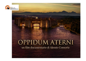 Menzione d'onore all'Arkhaios Film Festival negli Stati Uniti per Oppidum Aterni di Alessio Consorte