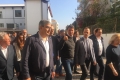 Renzi in mezzo a Di MArco, D'Alfonso Di PIetrantonio