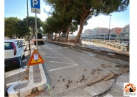Pescara, oggi posa nuovo manto stradale in Lungofiume Paolucci
