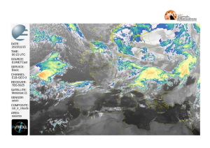 Arriva l'aria fredda e porta con sè temporali.