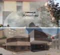 Nella foto: La odierna demolizione e sotto il nuovo progetto