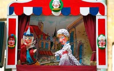 Burattini al Mediamuseum:"Il principe ranocchio"