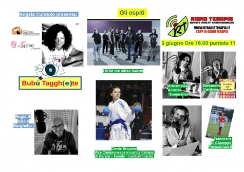 I Kom a Bubù tagg(h)te! di Angela Curatolo su rtradioterapia.it