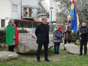Montesilvano, Cordoma e Forconi l'omaggio alle vittime delle foibe