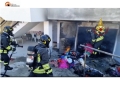 Montesilvano, incendio in box auto. Gli inquirenti indagano sulle cause scatenanti.