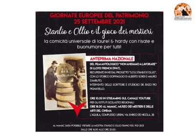 L'Aquila. Stanlio e Ollio 80 anni di risate