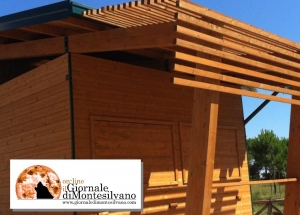 Uno dei due Chioschi di Legno, l'altro in Via Sele