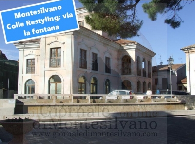 Montesilvano Colle restyling: via la fontana di Piazza Calabresi