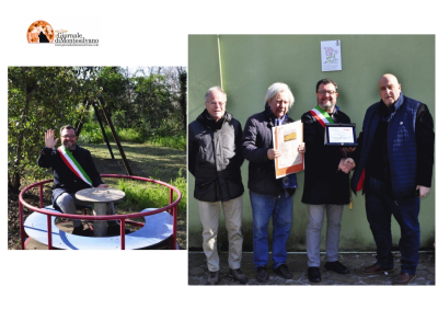 Tollo, inaugurazione del Parco della felicità