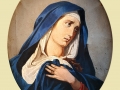 Madonna Piangente ovale