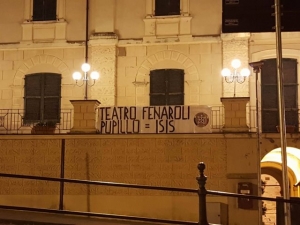 Lanciano/teatro/Fenaroli. CasaPound provoca: "Il Sindaco Pupillo come l'ISIS"