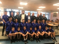 Montesilvano. La Squadra di calcio di Melbourne in Comune
