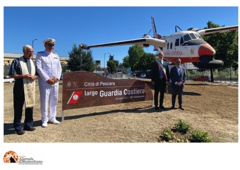 Pescara. La rotonda dell’aeroporto sulla via Tiburtina diventa “Largo Guardia Costiera”