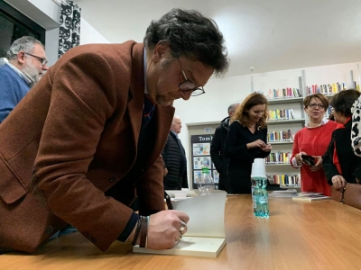 Luca Pompei a Moscufo nel Frantoio delle idee