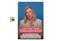 Rimpatrio Almasri, Meloni: "Ricevuto avviso garanzia per favoreggiamento e peculato"