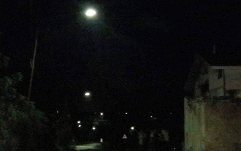 Lanciano: ripristinata illuminazione stradale alla Madonna del Carmine