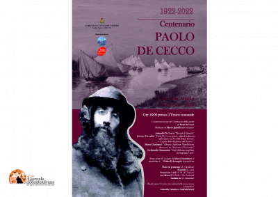 Città Sant'Angelo. Centenario della morte di Paolo De Cecco, pittore, incisore, musicista, inventore, insegnante